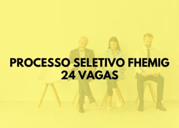 Fhemig - MG realiza processo seletivo com 24 vagas de nível médio/técnico e superior