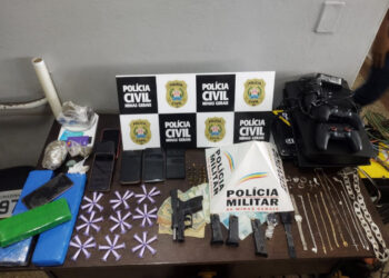 Cinco pessoas são presas em flagrante por roubos, com extrema violência, na zona rural de Barão de Cocais (MG)