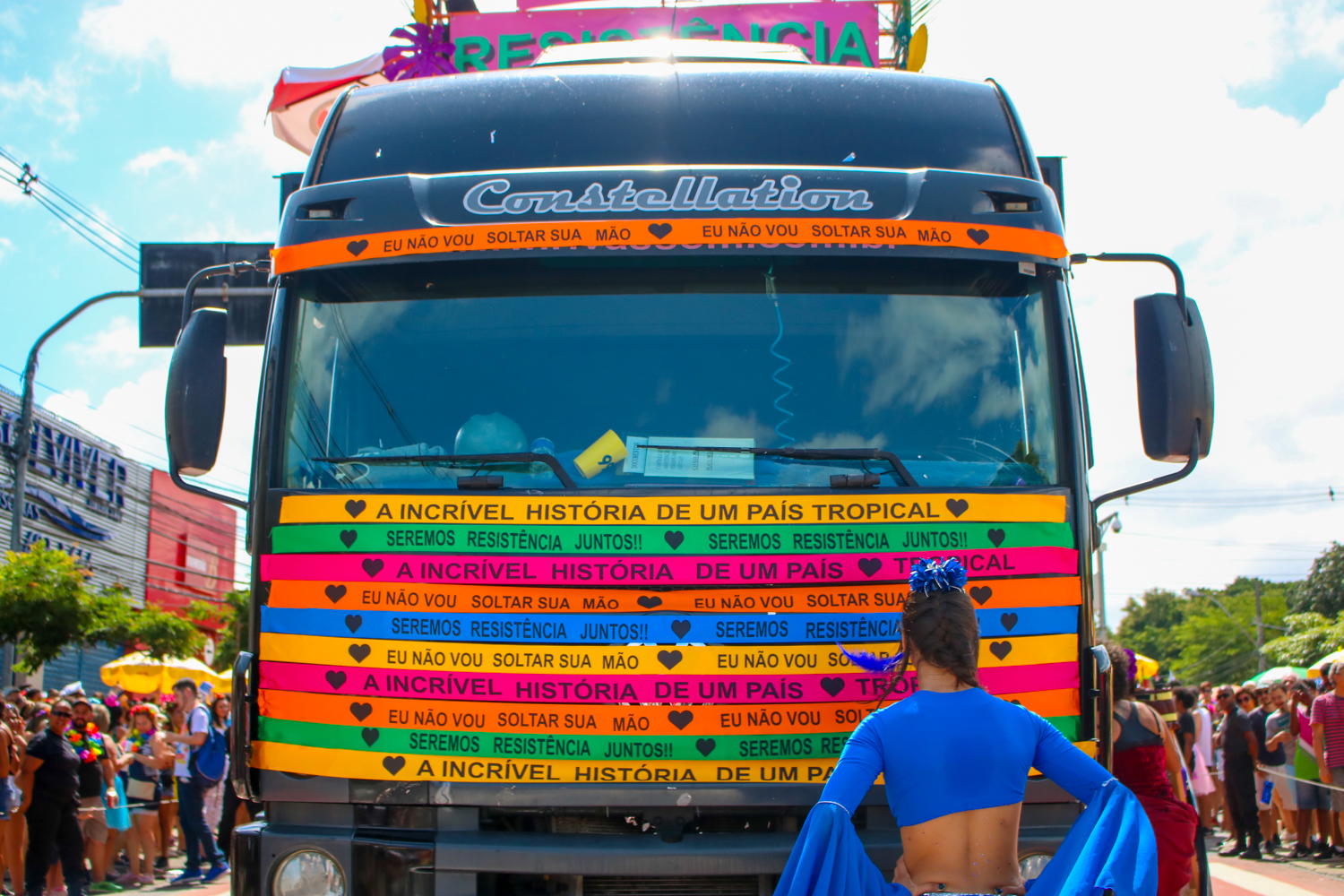 Caminhão do Bloco Chama o Síndico de 2019, um dos principais blocos de BH. Foto: arquivo/Mais Minas 