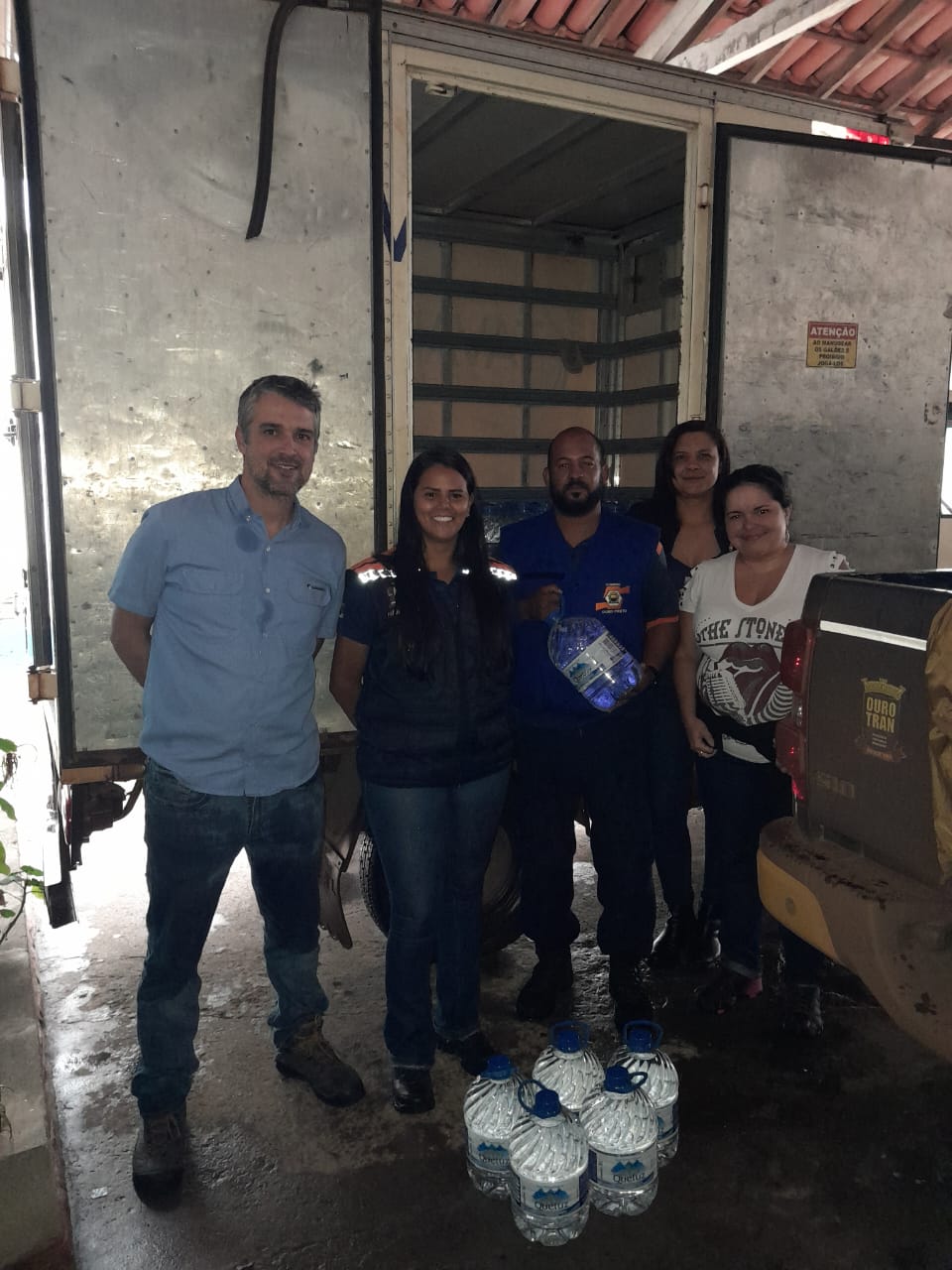 Samarco faz doações para assistência a atingidos pelas chuvas em Ouro Preto