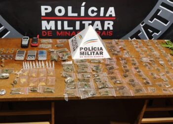 Homem de 40 anos é preso em flagrante por tráfico de drogas em Ouro Preto