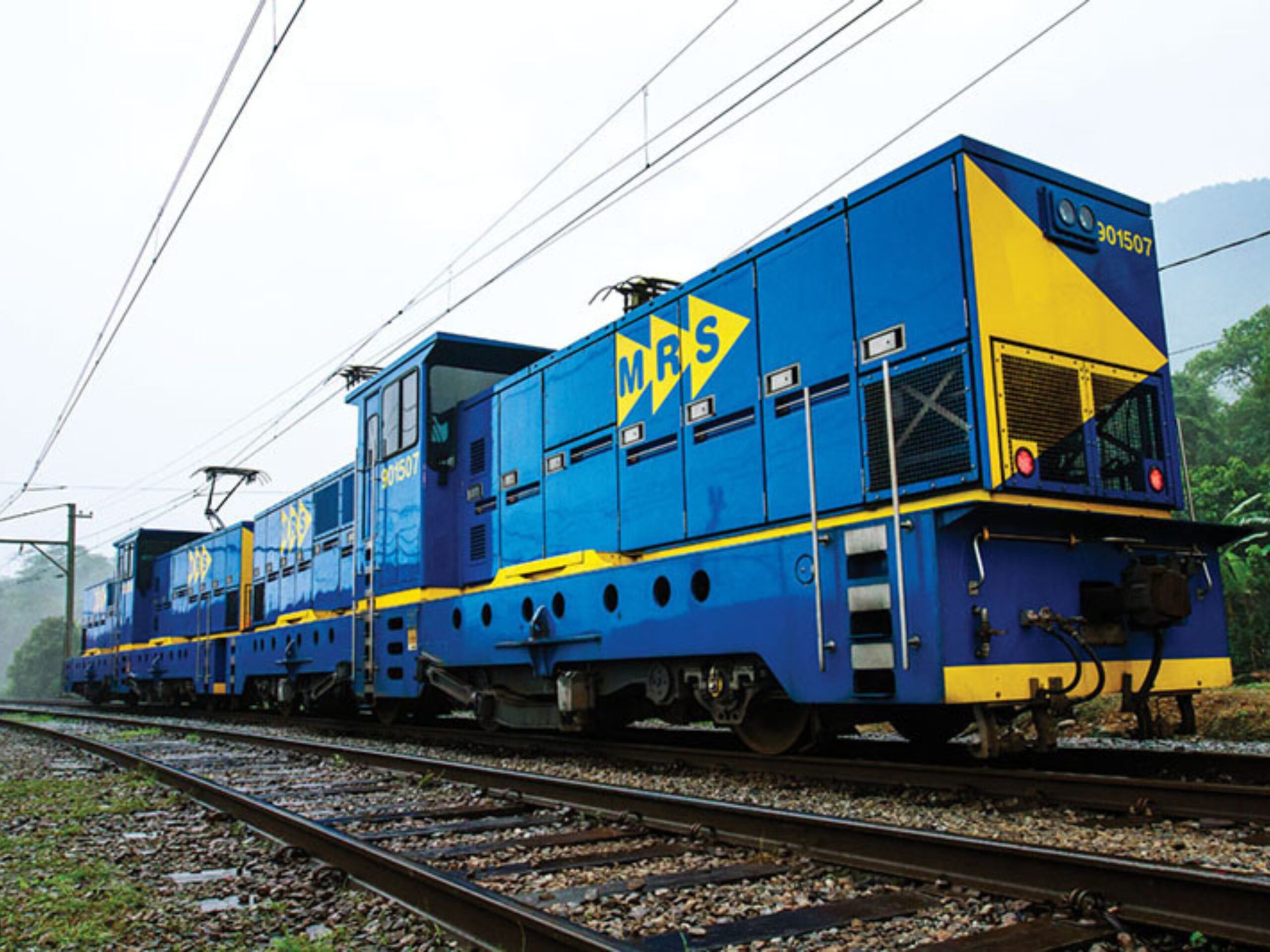Locomotiva Stadler – Paranapiacaba – SP - Foto: banco de imagens da MRS Logística

