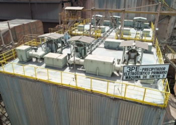 Usiminas realiza novo investimento para redução de particulados em Ipatinga