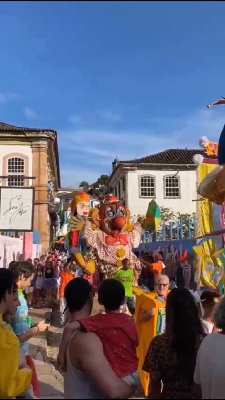 Ouro Preto dá show de carnaval; primeiro pós pandemia