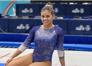 Nascida em Ouro Preto, Alice Gomes é eleita melhor ginasta de trampolim do Brasil