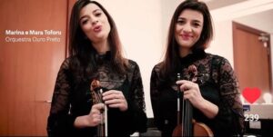 Violinistas de Ouro Preto são destaque em campanha do Ministério da Cultura Violinistas de Ouro Preto são destaque em campanha do Ministério da Cultura