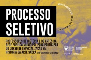 Secretaria de Educação de Ouro Preto abre processo seletivo para curso de especialização em História da Arte Sacra Secretaria de Educação de Ouro Preto abre processo seletivo para curso de especialização em História da Arte Sacra