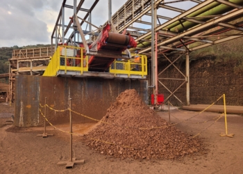 Samarco inicia o comissionamento do filtro prensa para o aterro experimental