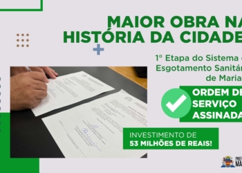 Mariana-MG inicia 1ª etapa da maior obra de saneamento básico do município