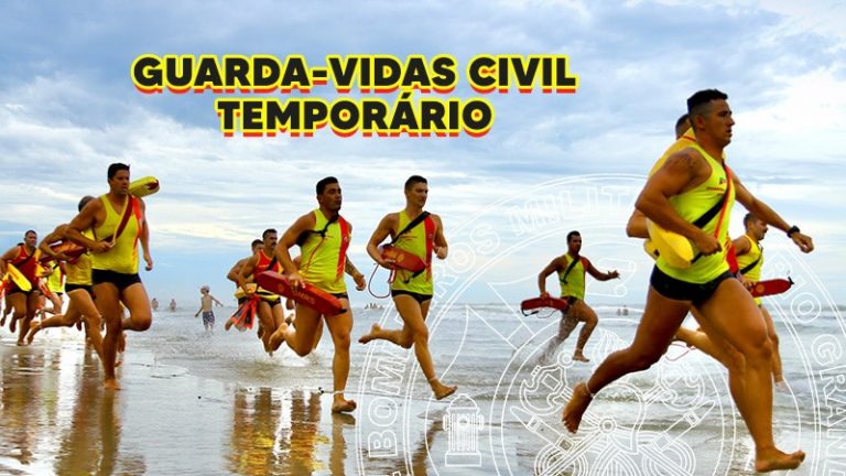 Quer Ser Guarda-vidas? Corpo de Bombeiros abre inscrições para 440 vagas temporárias