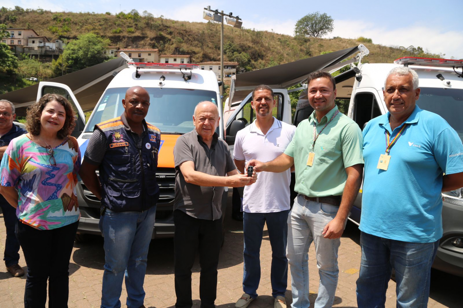Vale doa três veículos para uso da Defesa Civil e Guarda Municipal de Ouro Preto