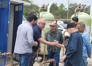 Ouro Preto: prefeito e vereadores visitam instalações da Saneouro