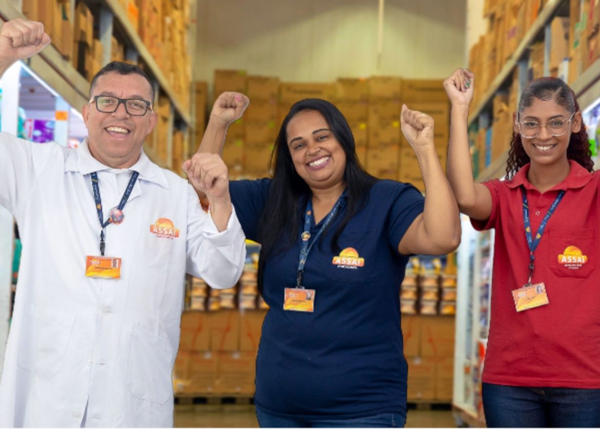 Assaí Atacadista anuncia mais de 110 oportunidades de emprego em Minas Gerais