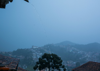 Previsão do tempo aponta fim de semana chuvoso em Ouro Preto, de 27 a 29/10