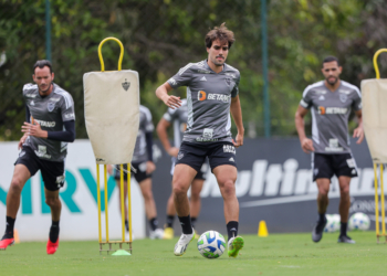 Atlético inicia preparação para enfrentar o Palmeiras