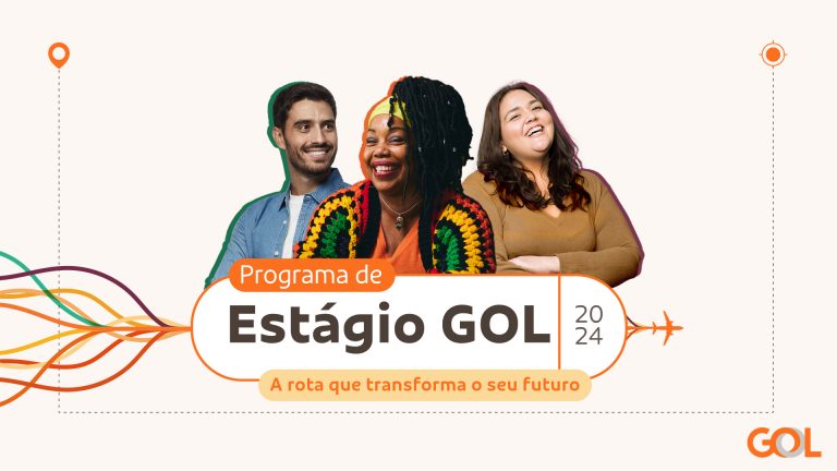 Com cerca de 60 vagas de estágio, GOL abre processo de seleção em Minas e São Paulo