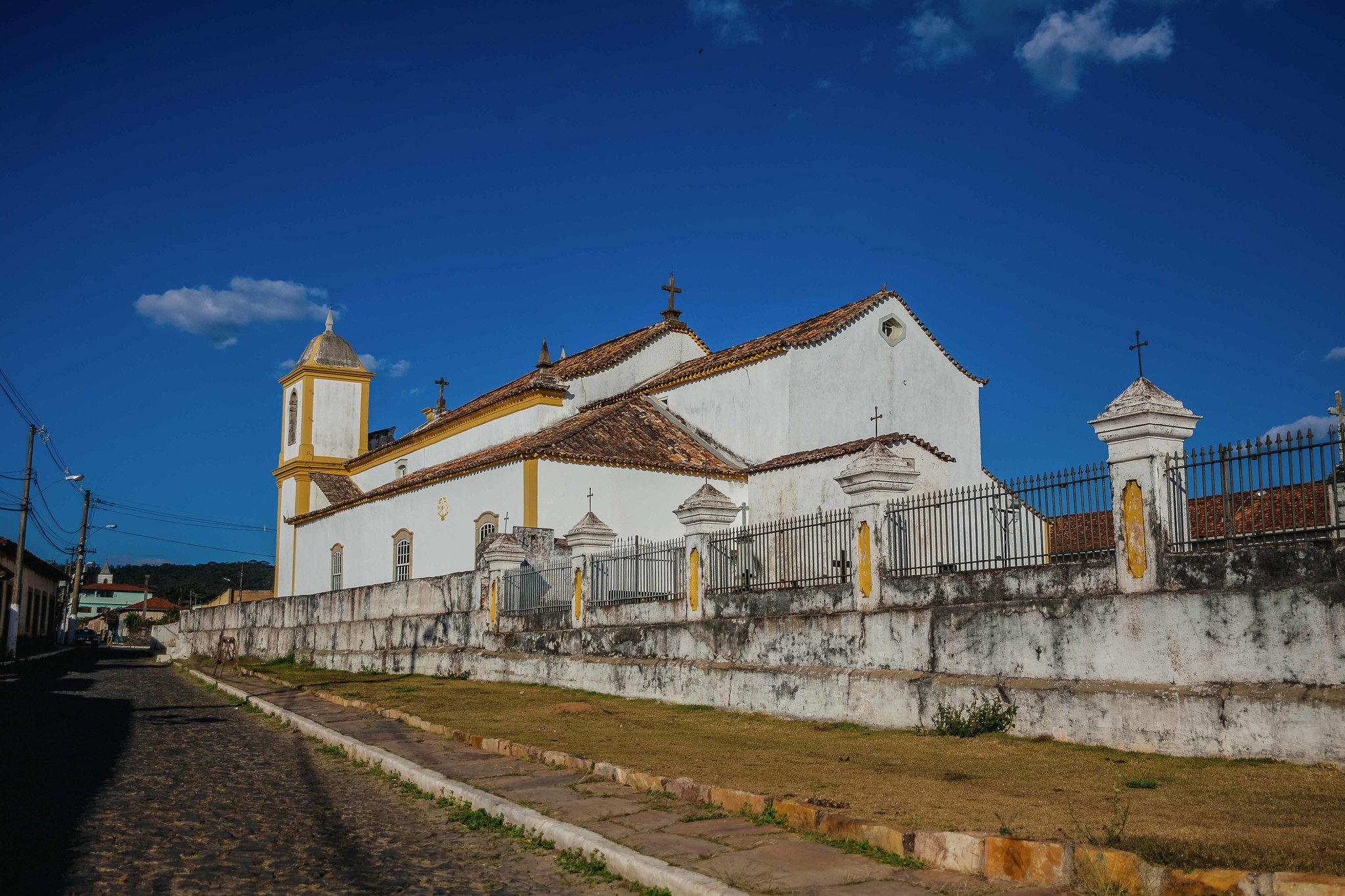 Igreja Matriz Nossa Senhora de Nazaré, em Cachoeira do Campo - Foto: Ane Souz