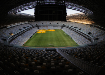 Arena MRV terá grama sintética em 2024