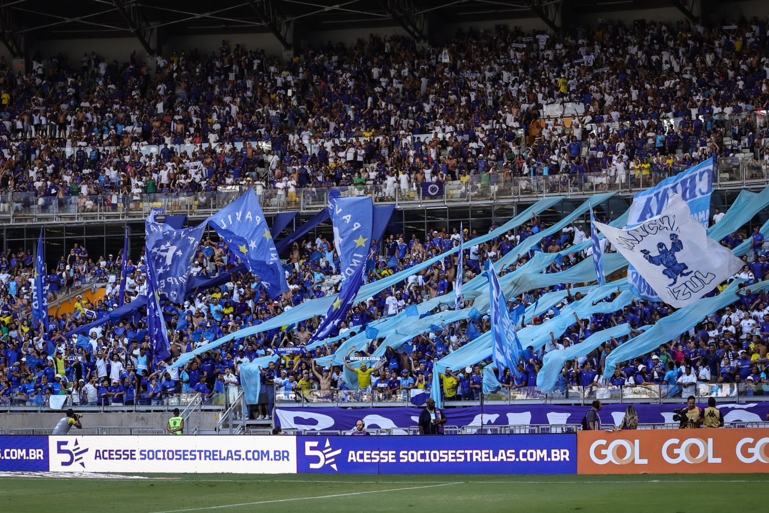Casa cheia: Cruzeiro poderá receber público na partida diante do Athletico Paranaense
