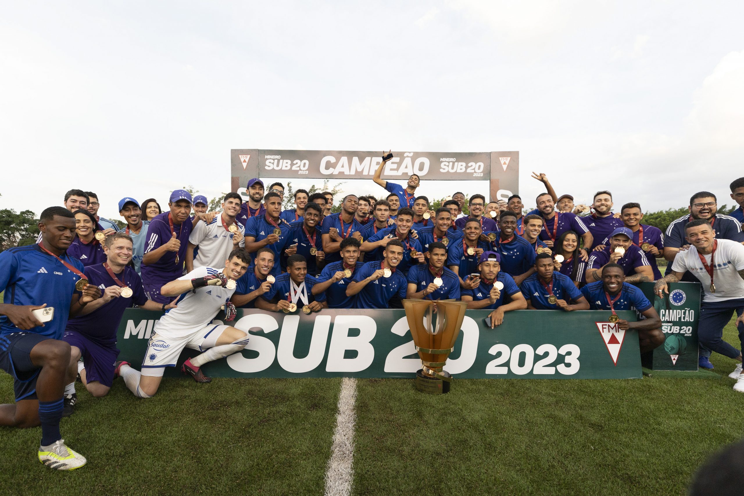Cruzeiro foi campeão mineiro e da Copa do Brasil em 2023. Foto: Staff Images / Cruzeiro / Flickr