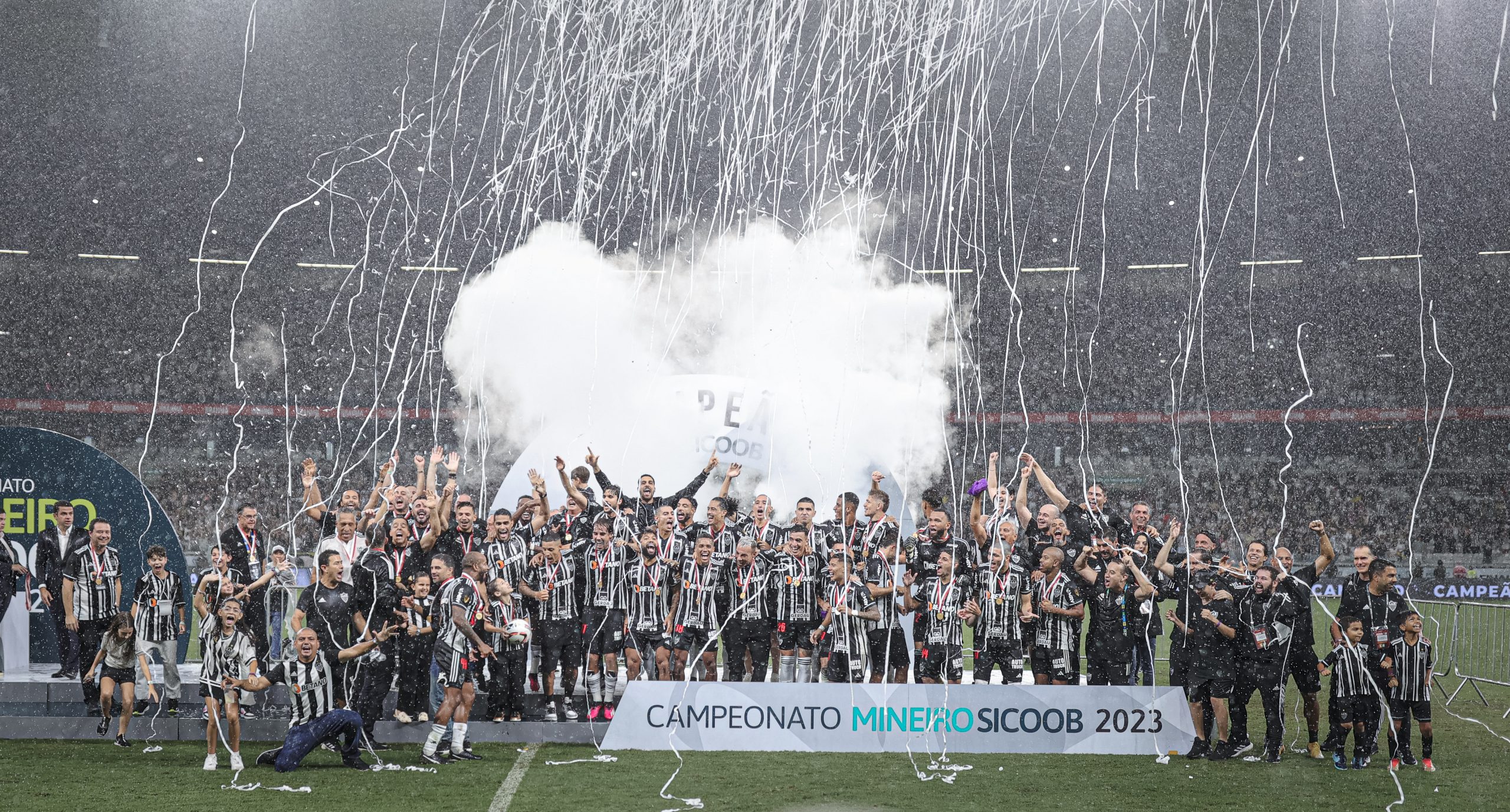Atlético campeão estadual em 2023. Foto: Bruno Sousa / Atlético / Flickr