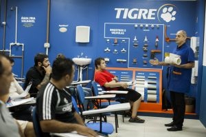 Tigre abre inscrições para o curso de instalador hidráulico em Belo Horizonte (MG)