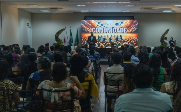 Fórum recebeu mais de 1200 educadores da rede pública de ensino. Foto: Prefeitura de Mariana