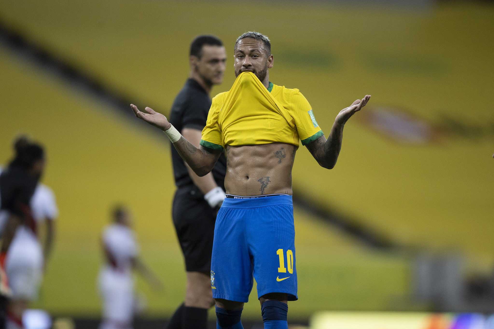 Neymar - Foto: Lucas Figueiredo/CBF
