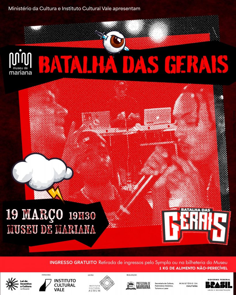 Batalha das Gerais realiza edição especial no Museu de Mariana Batalha das Gerais realiza edição especial no Museu de Mariana