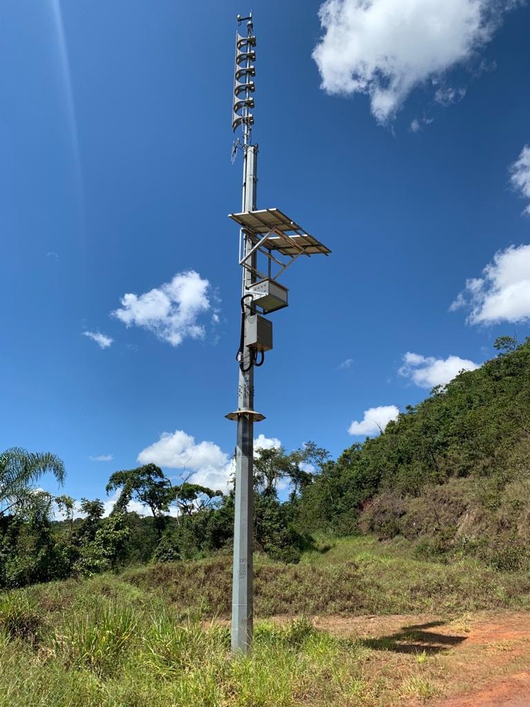 Nova sirene foi instalada em Antônio Pereira. Foto: Vale