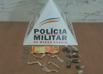 Ouro Preto: Polícia Militar prende, em flagrante, homem de 41 anos com 24 pedras de crack