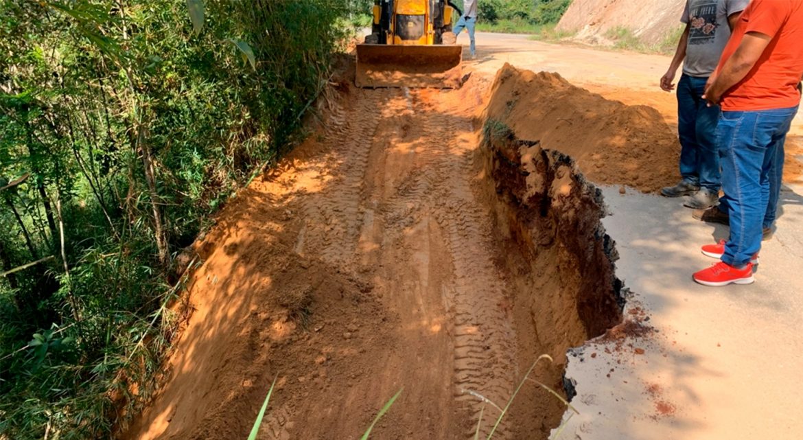 Estrada entre Padre Viegas e Mainart passa por reparação