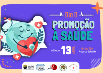 Ouro Preto terá Dia D de promoção à saúde no próximo sábado (13)