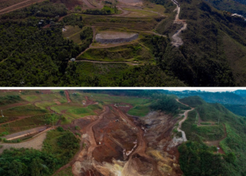 Barragem da Vale na comunidade de Macacos, Nova Lima, é 100% descaracterizada
