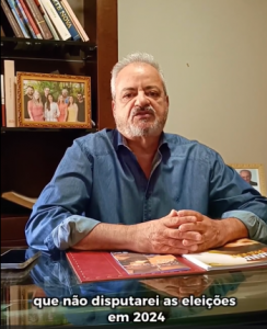 Prefeito de Mariana, Celso Cota anuncia diagnóstico de Parkinson e não será candidato à reeleição