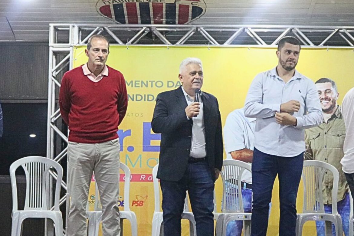 Dr. Elio da Mata lança pré-candidatura a prefeito com apoio de Orlando Caldeira