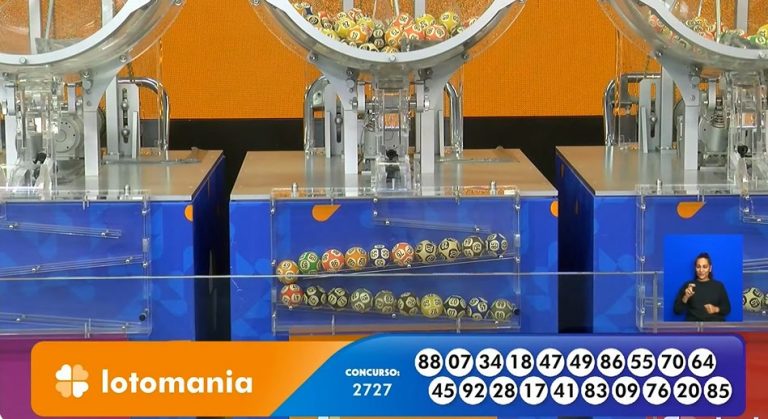 Resultado da Lotomania 2727 de hoje, segunda-feira (27/01/25)