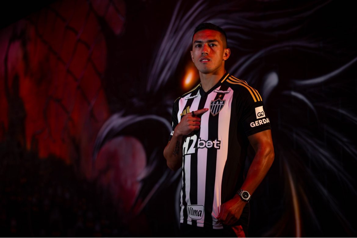 Cuello é dúvida para o clássico entre Atlético e Cruzeiro no Mineirão