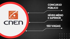 CNEN abre concurso com 150 vagas e salários de até R$ 14,7 mil; há vagas para Minas