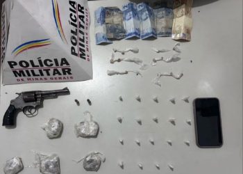 Polícia Militar prende suspeito de tráfico e porte ilegal de arma em evento de pré-carnaval em Itabirito