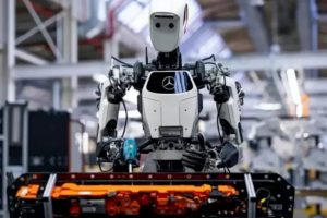 Mercedes-Benz testa robôs humanoides em fábrica na Alemanha: ameaça aos empregos ou revolução na produção? Mercedes-Benz testa robôs humanoides em fábrica na Alemanha: ameaça aos empregos ou revolução na produção?