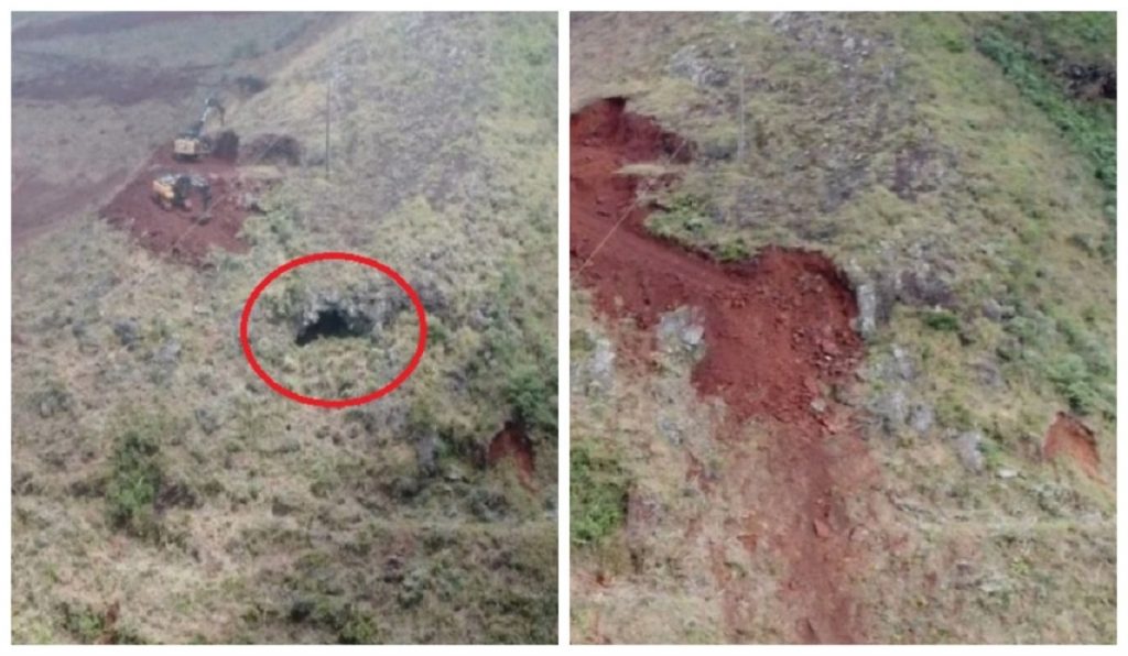 Mineradora é autuada após soterrar gruta em Ouro Preto e atividades são parcialmente embargadas Mineradora é autuada após soterrar gruta em Ouro Preto e atividades são parcialmente embargadas