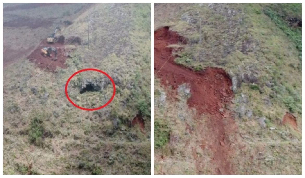 Mineradora é autuada após soterrar gruta em Ouro Preto e atividades são parcialmente embargadas