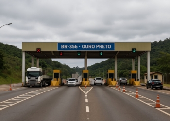 Leilão da BR-356: projeto prevê pedágio da R$ 11,16 para Mariana e Ouro Preto, contorno em Cachoeira do Campo e área de escape na Serra da Santa