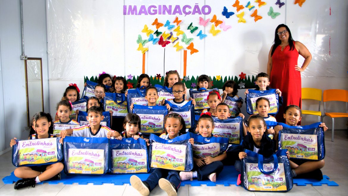 Milhares de alunos da Educação Infantil são beneficiados com materiais didáticos