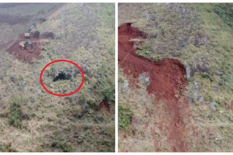 Ministério Público pede suspensão das atividades minerárias após destruição de cavidade natural na Serra de Botafogo