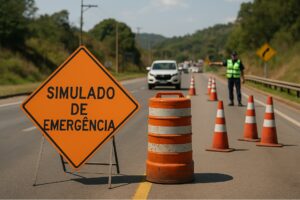 Congonhas realiza Simulado de Emergência com bloqueios na BR-040 e estradas regionais Congonhas realiza Simulado de Emergência com bloqueios na BR-040 e estradas regionais