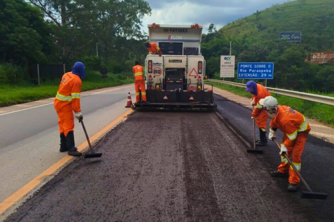 Trechos da BR-040 em Congonhas, Lafaiete e Itabirito sofrem intervenções nos próximos dias