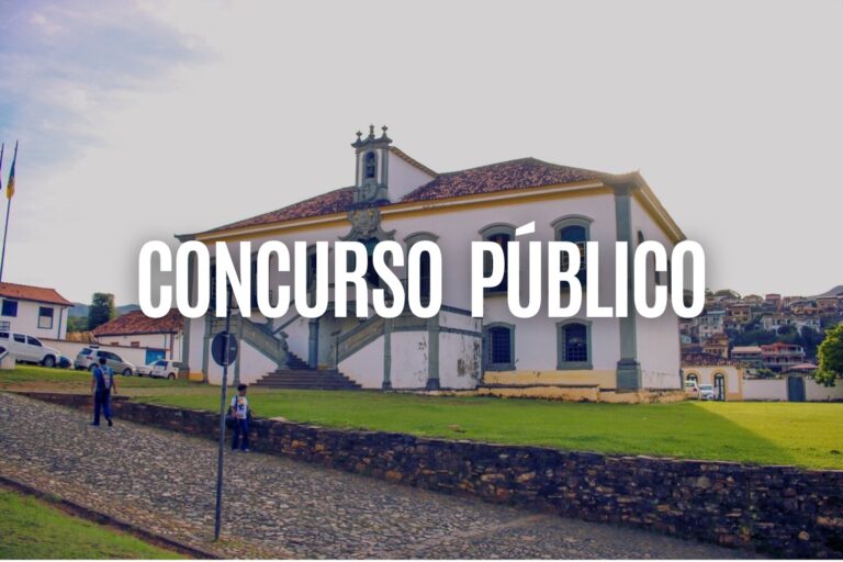 Inscrições do concurso público da Câmara de Mariana são prorrogadas até 13 de maio