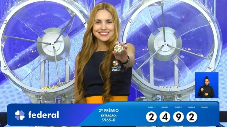Resultado da Loteria Federal 5965 de hoje, quarta-feira (14/05/25)